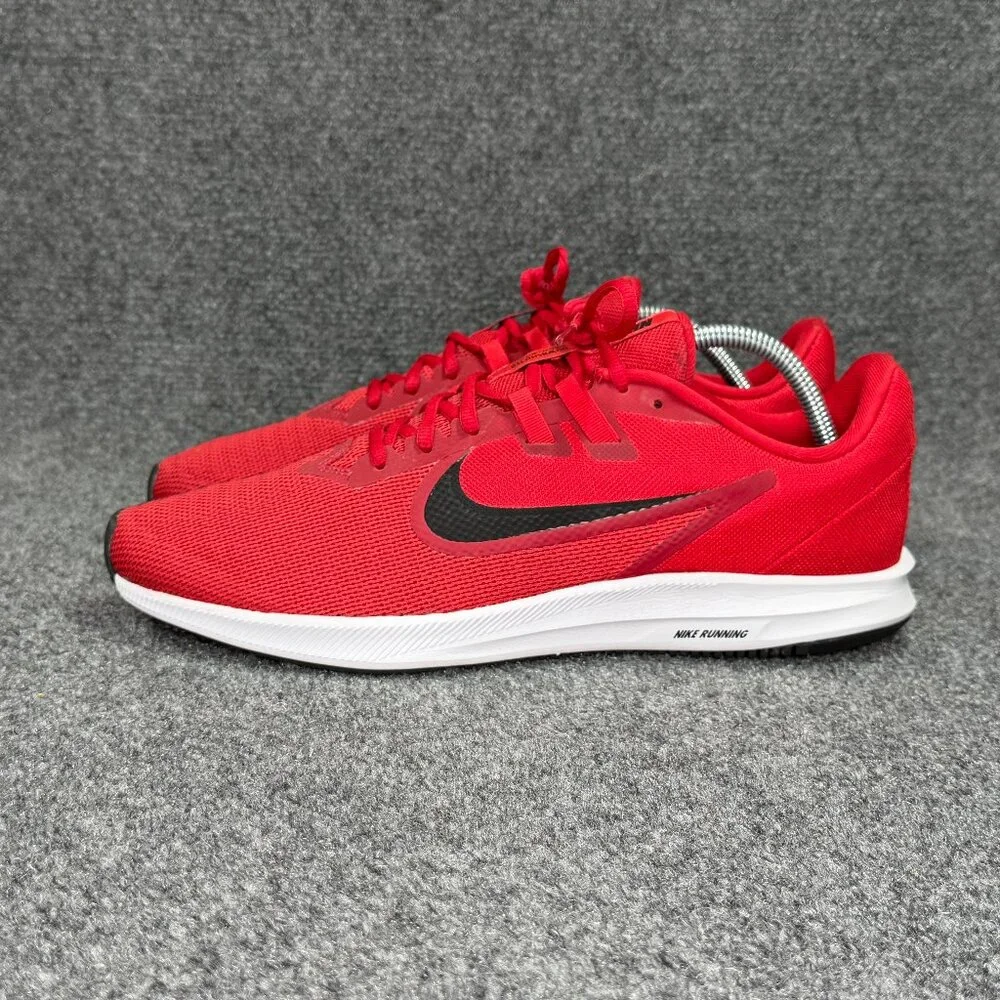 Nike Downshifter 9 Running Shoes Men's 12 Gym Red Athletic Run Training Sneakers